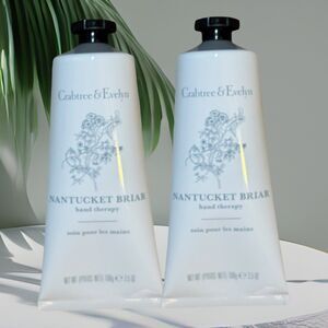 Lot of 2 Crabtree & Evelyn Nantucket Briar Hand Therapy 100g 3.5 oz  New Unboxed